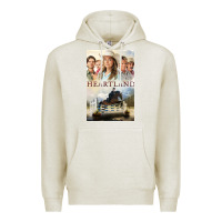 Oatmeal Heather heartland for men and women Premium Hoodie - linhVisuals