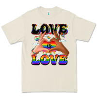 Bone love is love lgbtq pride hands Premium Tee - LillyAllenDesigns