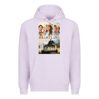 Lilac heartland for men and women Premium Hoodie - linhVisuals