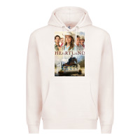 Pale Pink heartland for men and women Premium Hoodie - linhVisuals