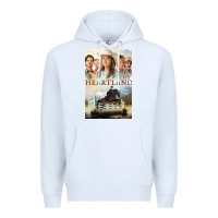 White heartland for men and women Premium Hoodie - linhVisuals