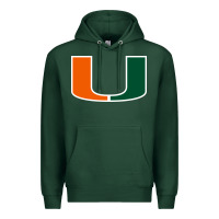 Sports Green miami hurric Premium Hoodie - linhVisuals