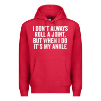 Cardinal i dont always roll a joint but when i do Premium Hoodie - linhVisuals