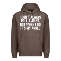 Coffee i dont always roll a joint but when i do Premium Hoodie - linhVisuals
