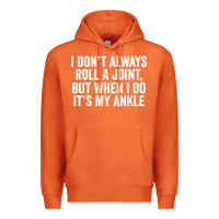 Carrot i dont always roll a joint but when i do Premium Hoodie - linhVisuals