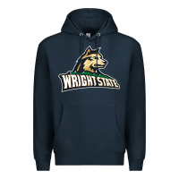 Navy wright state Premium Hoodie - linhVisuals