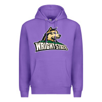 Purple wright state Premium Hoodie - linhVisuals