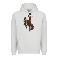 Dove Grey wyoming athletics Premium Hoodie - linhVisuals
