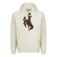 Oatmeal Heather wyoming athletics Premium Hoodie - linhVisuals