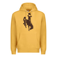 Mustard wyoming athletics Premium Hoodie - linhVisuals