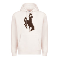 Pale Pink wyoming athletics Premium Hoodie - linhVisuals