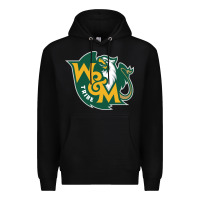 Black william and mary Premium Hoodie - linhVisuals