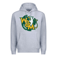 Heather Grey william and mary Premium Hoodie - linhVisuals
