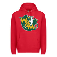 Red william and mary Premium Hoodie - linhVisuals