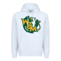 White william and mary Premium Hoodie - linhVisuals