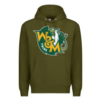 Army Green william and mary Premium Hoodie - linhVisuals
