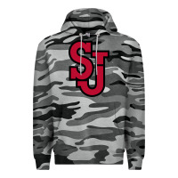 Slate Camo st. john's red Premium Hoodie - linhVisuals