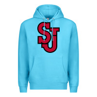 Ocean Blue st. john's red Premium Hoodie - linhVisuals