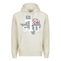 Oatmeal Heather texas southern Premium Hoodie - linhVisuals