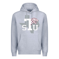 Heather Grey texas southern Premium Hoodie - linhVisuals