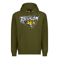 Army Green towson tigers Premium Hoodie - linhVisuals