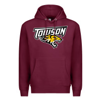 Burgundy towson tigers Premium Hoodie - linhVisuals