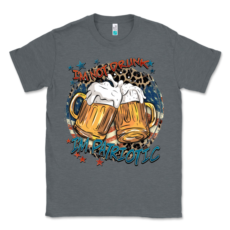 I'm Not Drunk I'm Patriotic Classic Tee by FaDigitalArtStudio | Teevron