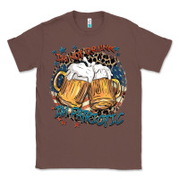Chestnut I'm not drunk i'm patriotic Classic Tee - FaDigitalArtStudio