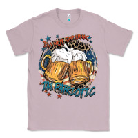 Lilac I'm not drunk i'm patriotic Classic Tee - FaDigitalArtStudio