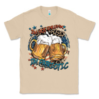 Mushroom I'm not drunk i'm patriotic Classic Tee - FaDigitalArtStudio