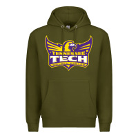 Army Green tennessee tech Premium Hoodie - linhVisuals