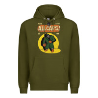 Army Green madlib doom hip hop Premium Hoodie - linhVisuals