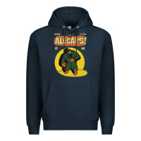 Navy madlib doom hip hop Premium Hoodie - linhVisuals