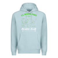 Blue Mist national parks adventure lover camping hiking camper fan t shirt Premium Hoodie - linhVisuals