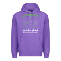 Purple national parks adventure lover camping hiking camper fan t shirt Premium Hoodie - linhVisuals