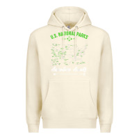 Sandshell national parks adventure lover camping hiking camper fan t shirt Premium Hoodie - linhVisuals