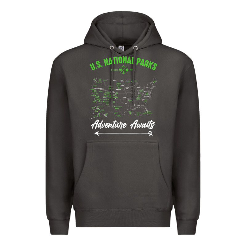 National Parks Adventure Lover Camping Hiking Camper Fan T Shirt Premium Hoodie by linhVisuals | Teevron