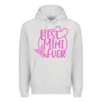 Dove Grey best mimi ever Premium Hoodie - linhVisuals