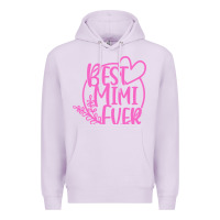 Lilac best mimi ever Premium Hoodie - linhVisuals