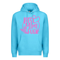 Ocean Blue best mimi ever Premium Hoodie - linhVisuals