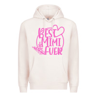 Pale Pink best mimi ever Premium Hoodie - linhVisuals