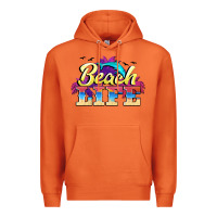 Carrot beach life Premium Hoodie - BarkalooDesign