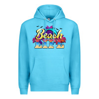 Ocean Blue beach life Premium Hoodie - BarkalooDesign