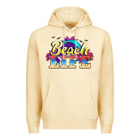 Pina Colada beach life Premium Hoodie - BarkalooDesign