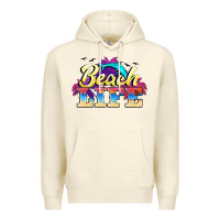 Sandshell beach life Premium Hoodie - BarkalooDesign