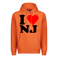 Carrot i love nj Premium Hoodie - linhVisuals