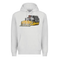 Dove Grey killdozer tread back tank top Premium Hoodie - linhVisuals