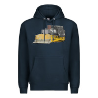 Navy killdozer tread back tank top Premium Hoodie - linhVisuals