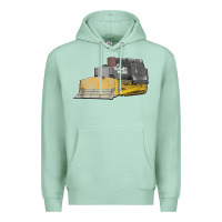Seafoam killdozer tread back tank top Premium Hoodie - linhVisuals