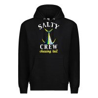 Black salty crew Premium Hoodie - linhVisuals